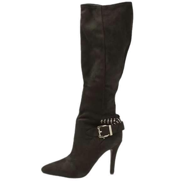 BCBG Pointed Toe Knee High Boots - Picture 1 of 7